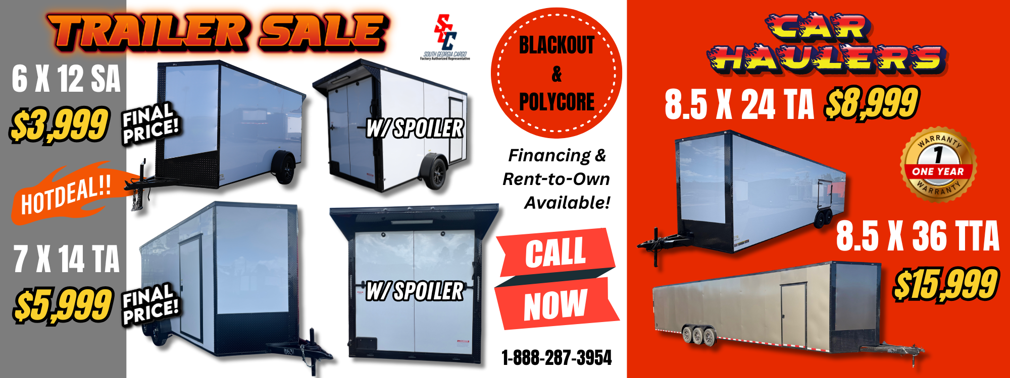 black friday trailer sale, 6X12, 7X14, 7X16, 8.5X24, 8.5x36tta , ENCLOSED TRAILERS FOR SALE, RENOWN CARGO TRAILERS banner black friday trailer sale, 6X12, 7X14, 7X16, 8.5X24, 8.5x36tta , ENCLOSED TRAILERS FOR SALE, RENOWN CARGO TRAILERS banner