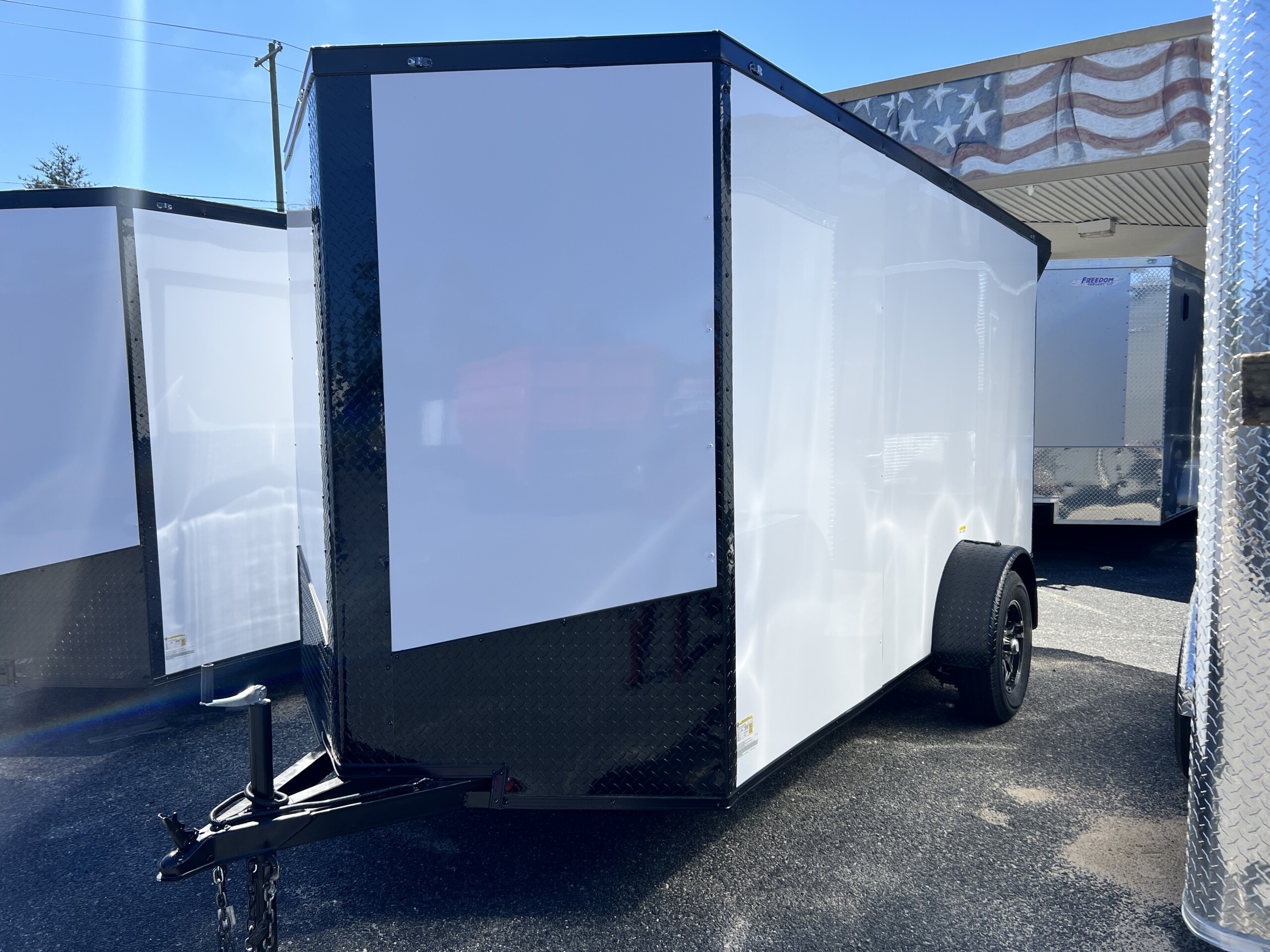 6 X 12 SA ENCLOSED CARGO TRAILER - Image 7