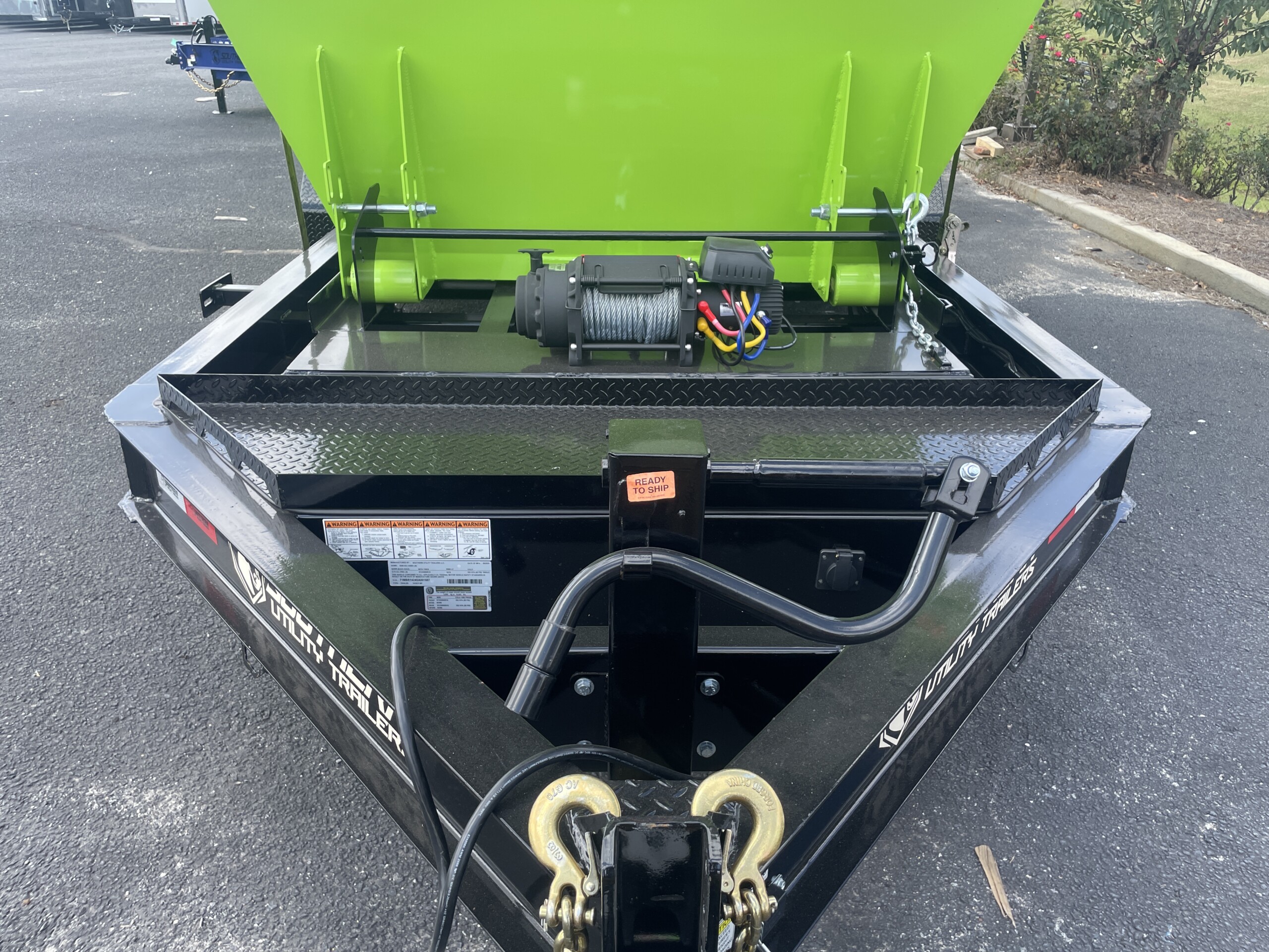 7 X 14 TA Roll-Off 3 Bin Dump Trailer - Image 6