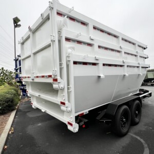 7 X 14 TA Roll-Off 3 Bin Dump Trailer