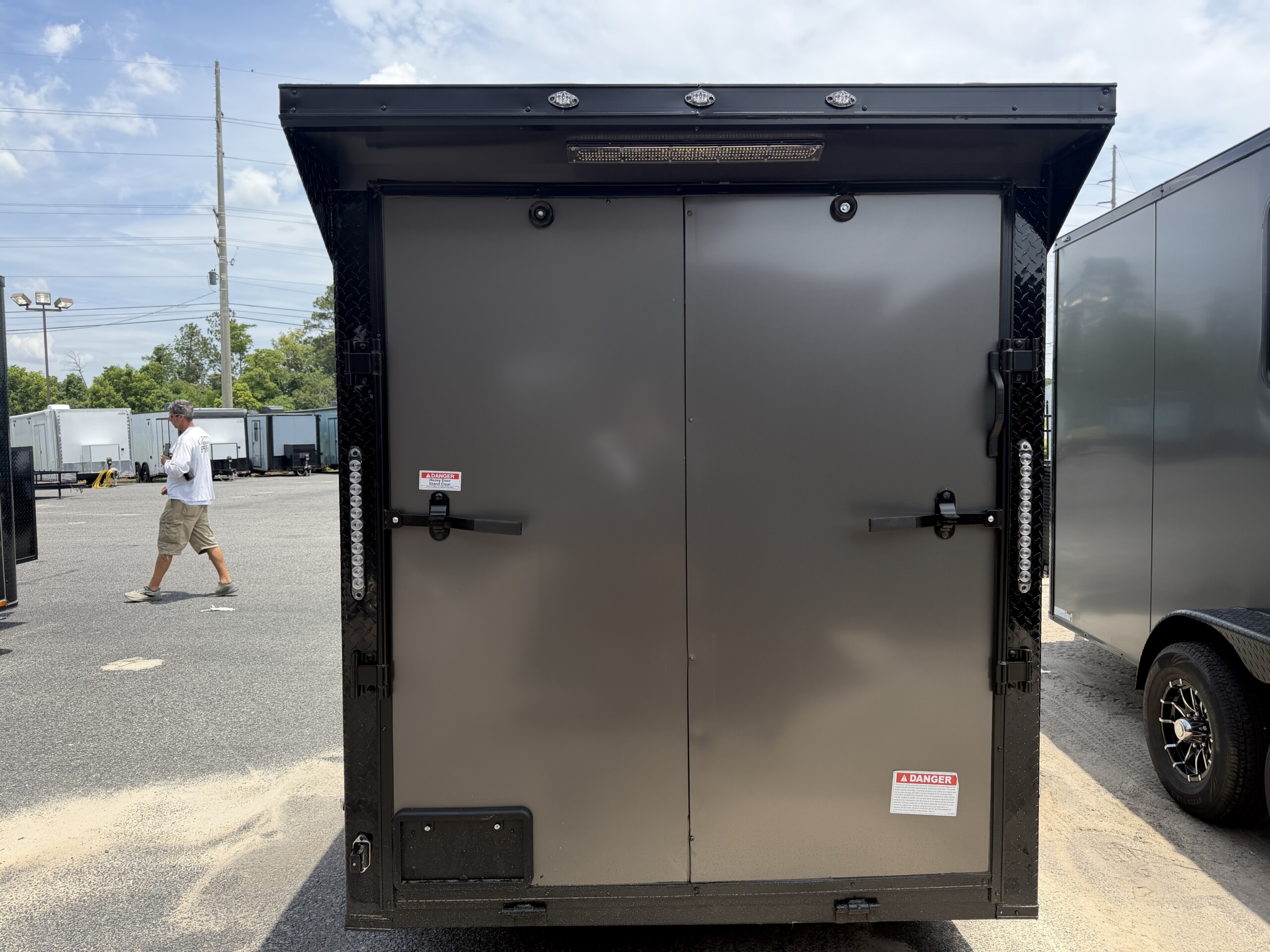 7 X 14 TA Polycore ENCLOSED TRAILER - DEEP SOUTH - Image 6