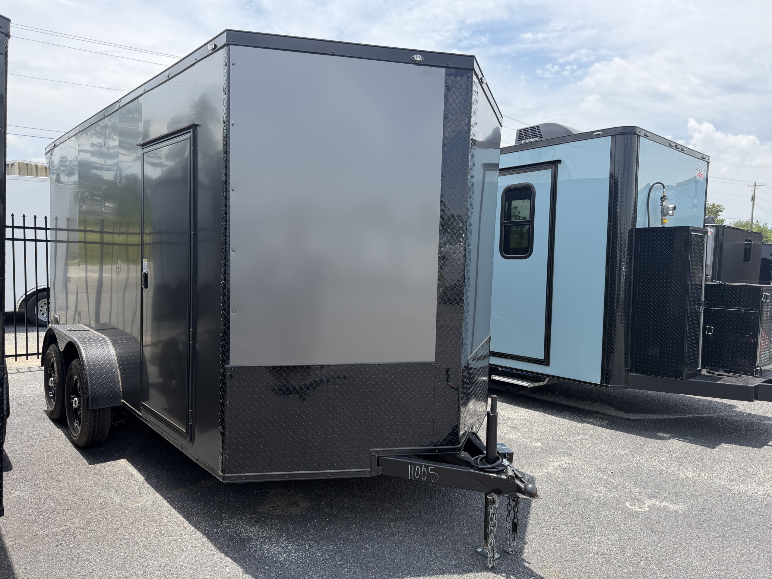 7 X 14 TA Polycore ENCLOSED TRAILER - DEEP SOUTH - Image 2