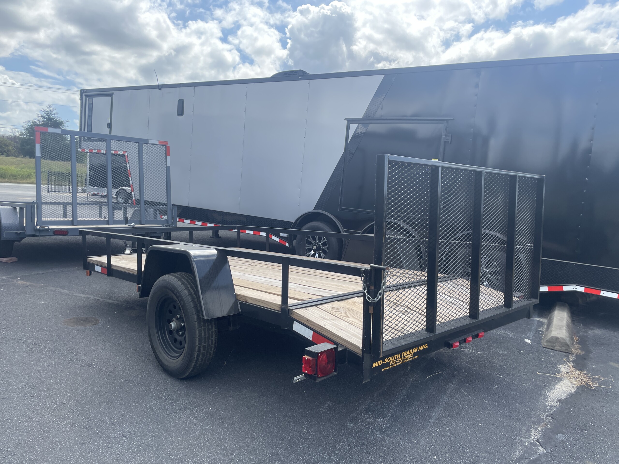 7 X 14 SA TUBE UTILITY TRAILER - Image 5