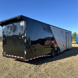 8.5X32TA LOADED RACE TRAILER