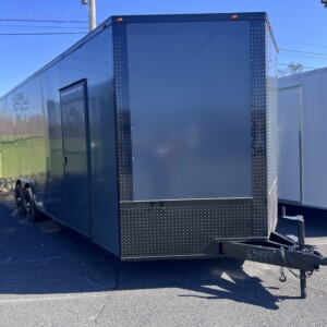 8.5 X 24 TA ENCLOSED CAR HAULER TRAILER - Deep South