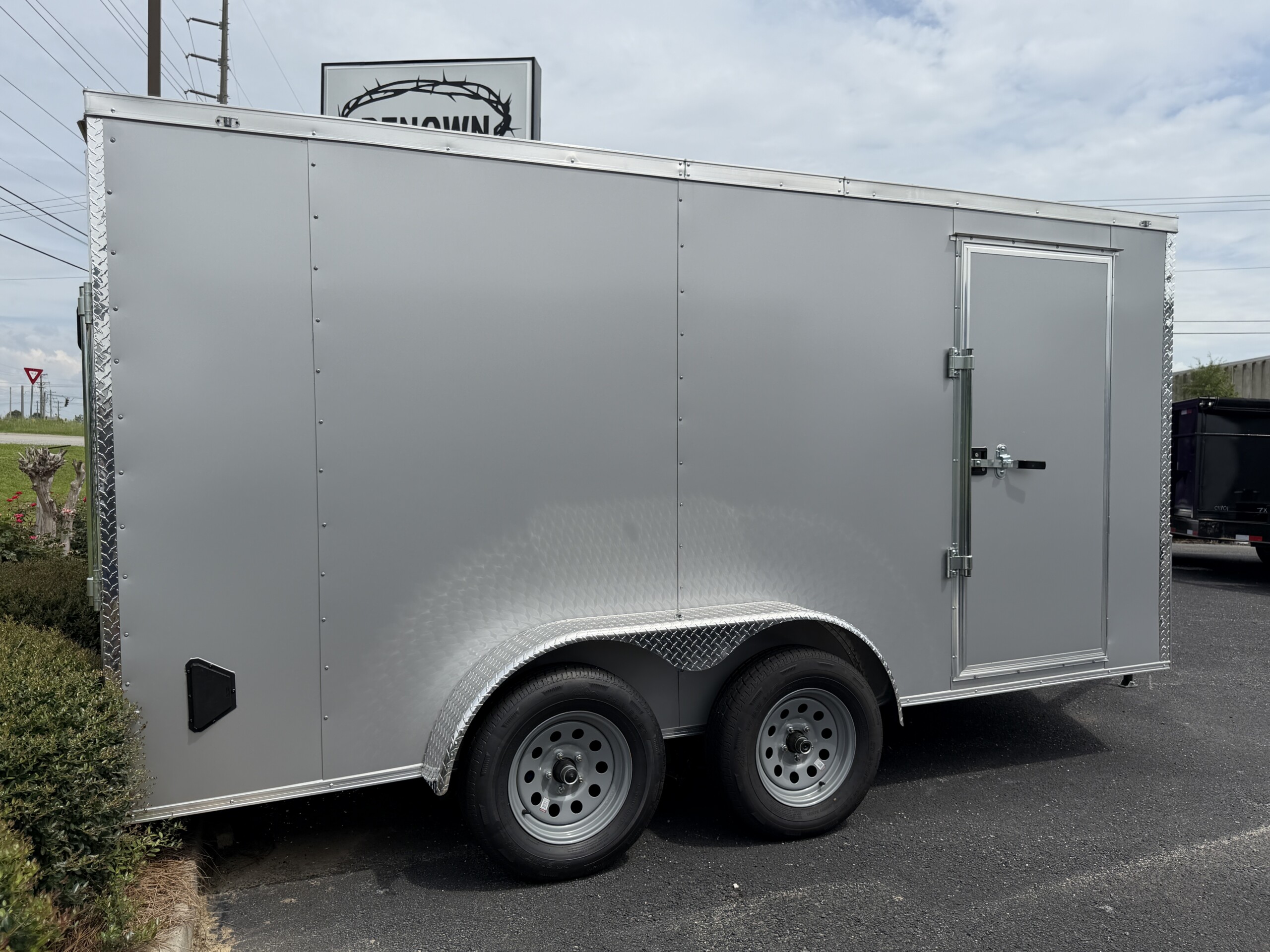 7x14 TA Polycore Enclosed Trailer - J & C Cargo - Image 3