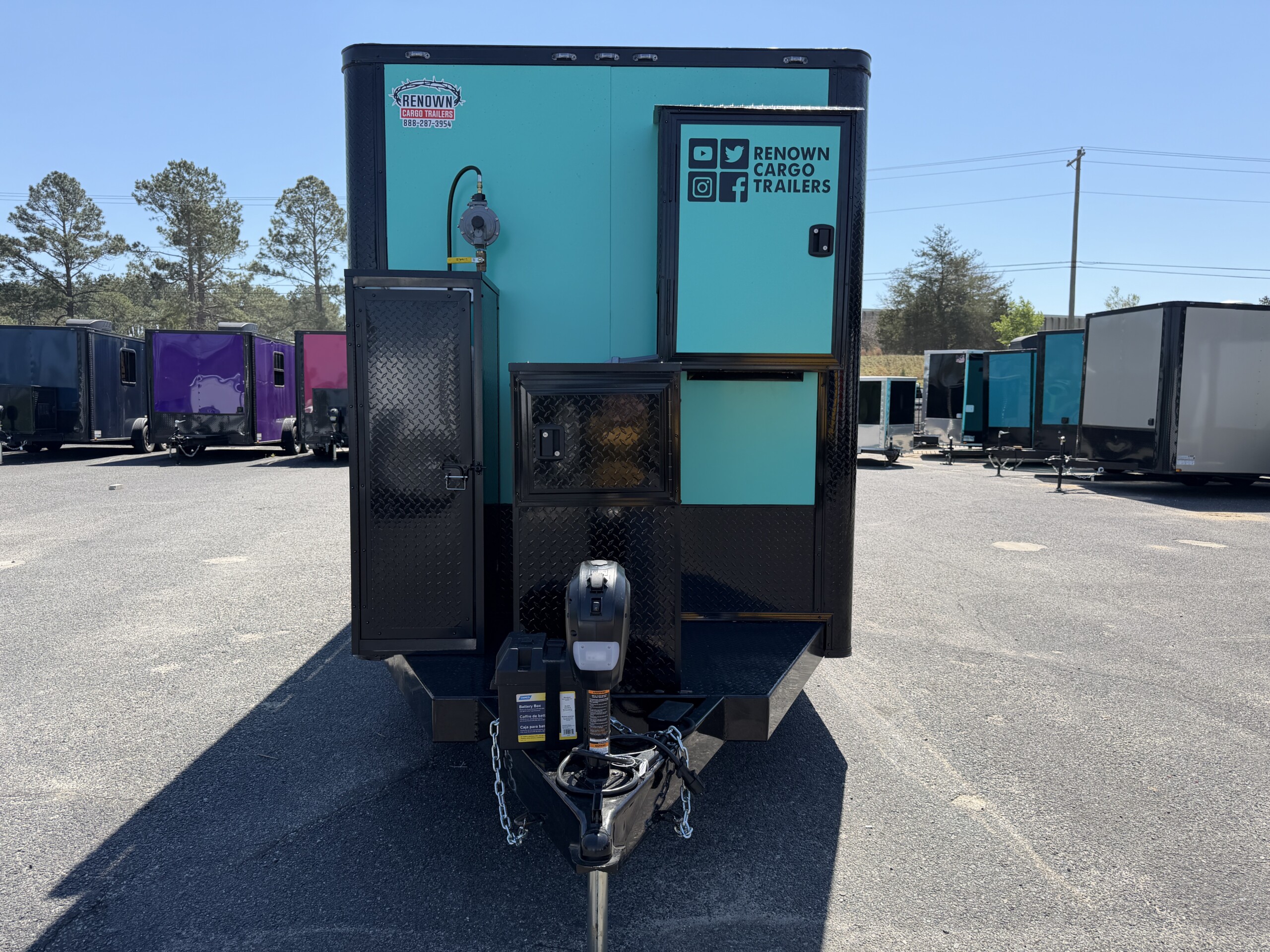 7X14 Legacy Series Mobile Grooming Trailer - Battery Powered - Image 9