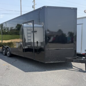 8.5 X 24 TA3 ENCLOSED CAR HAULER TRAILER - DEEP SOUTH