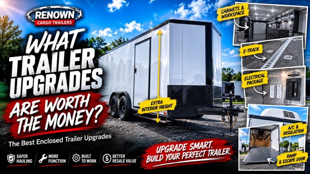 are trailer upgrades worth the money with white blackout traILER AND pictures of trailer upgrades