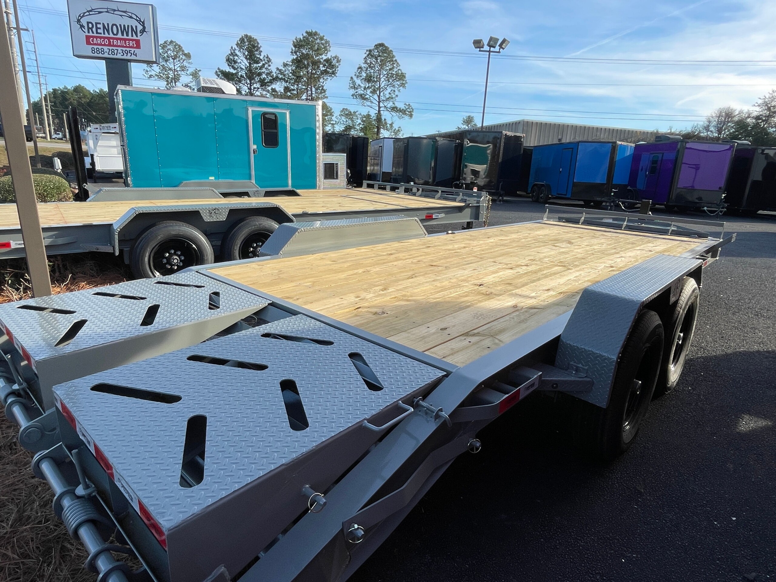 Southern Utility 7x20 14K Tandem Axle Equipment Trailer - Image 3