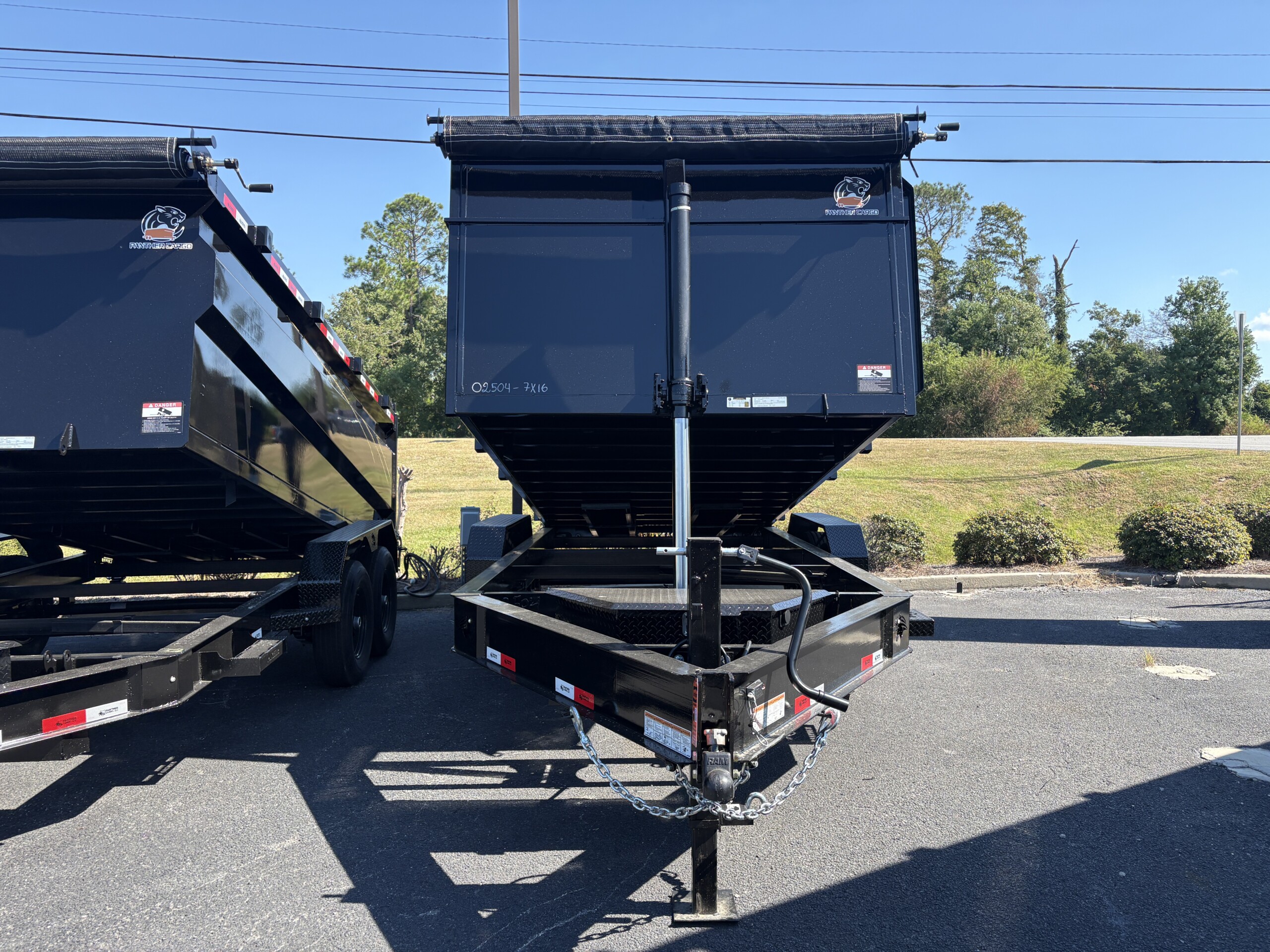 Panther Cargo 7x16x4 16K Dump Trailer | 4' Walls - Image 2