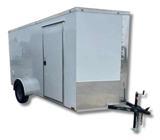 Xtreme 6X12SA enclosed cargo trailer side view