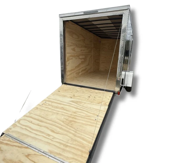 Xtreme 6X12SA enclosed cargo trailer interior